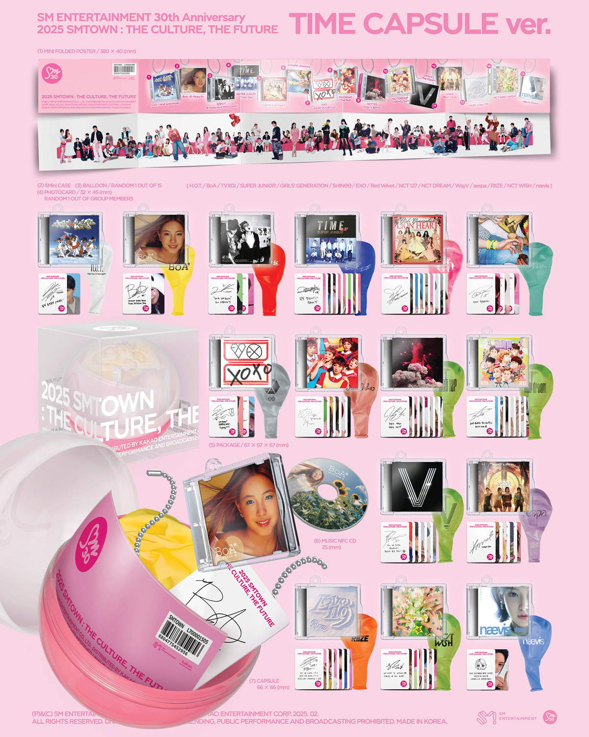 PRE-ORDER] SMTOWN - 2025 SMTOWN : THE CULTURE, THE FUTURE