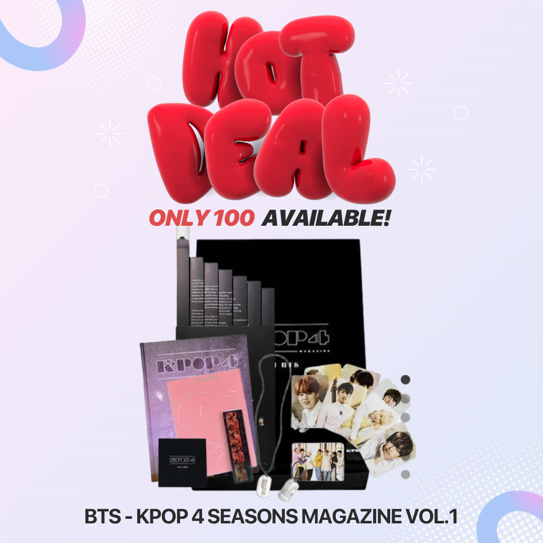 🔥HOT DEAL] BTS Kpop 4 Seasons Magazine Vol.1 Good Set - Persona