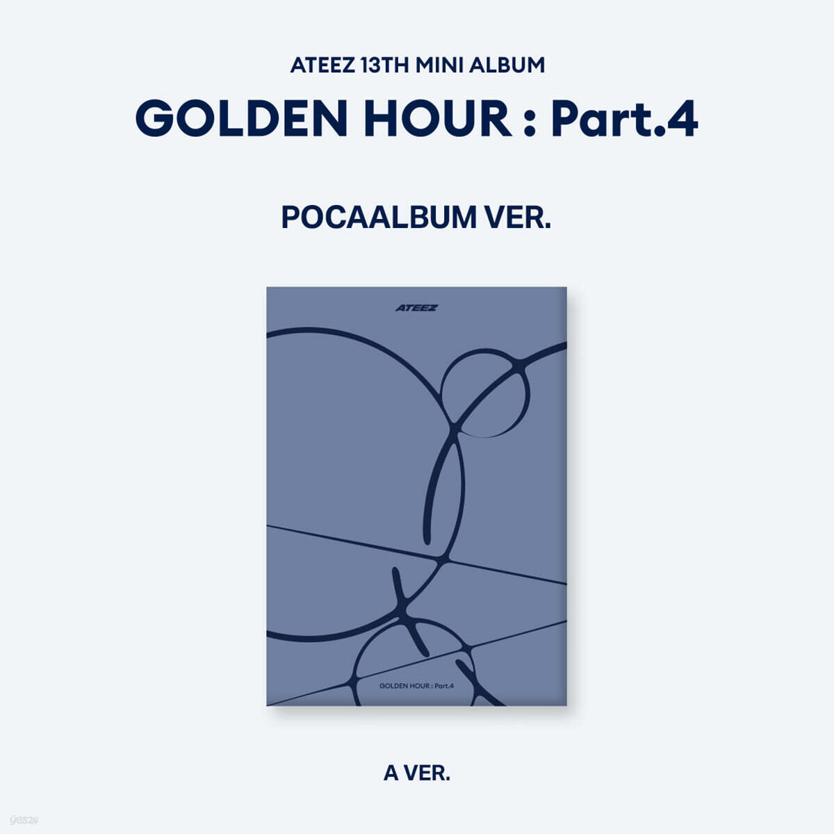 ATEEZ - GOLDEN HOUR : Part.4 [POCAALBUM VER.][A VER.] | Buysable