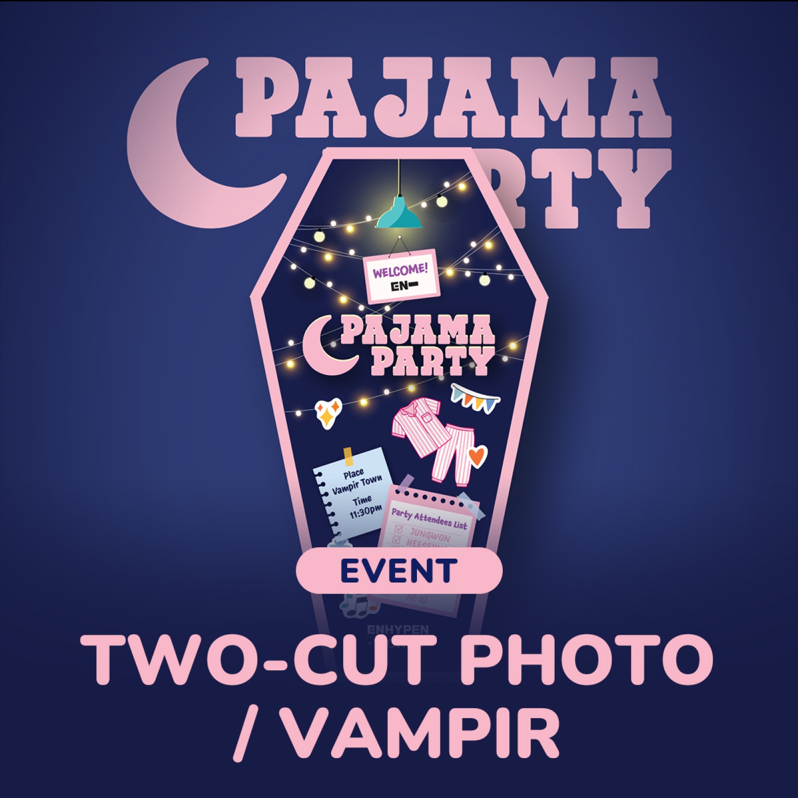 ENHYPEN - [ENHYPEN WORLD COUPON CARD COLLECTION] PAJAMA PARTY